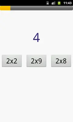 Multiplication table android App screenshot 1